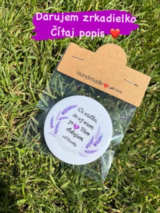 Omylom som vyrobila zrkadielko so zlým menom 😍 Preto som sa rozhodla ho niekomu podarovať. Kto má dcéru Bianku??? 😍 Poďme...
